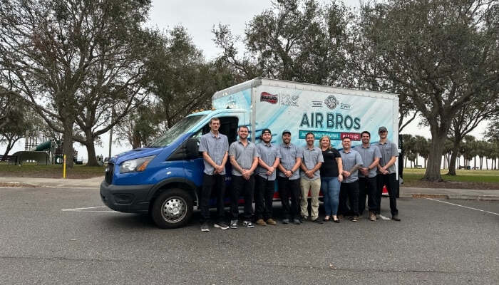 Air Bros Tech Team And Bailey Air Bros Tech Team And Bailey